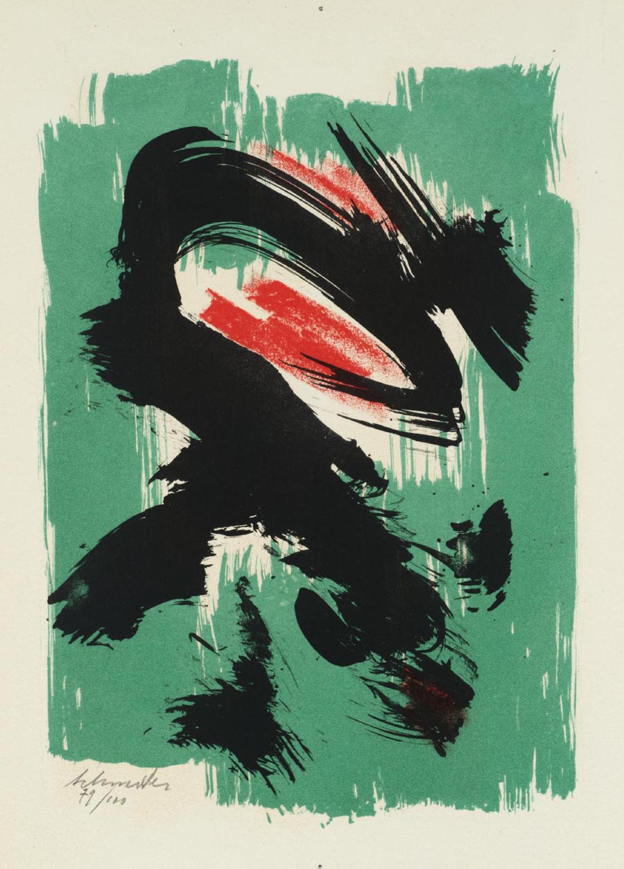 Gerard Schneider painting
